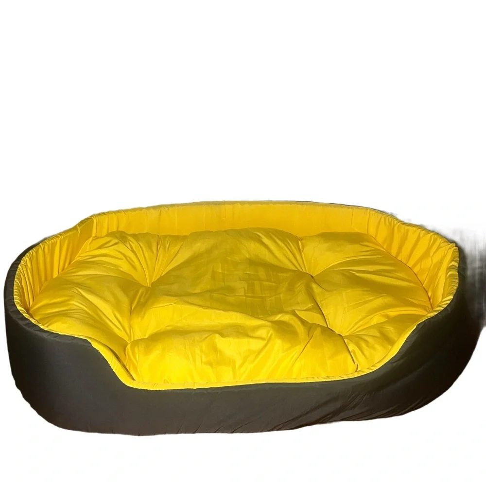 Cozy Black and Yellow Pet Bed/Small Animal Bedding